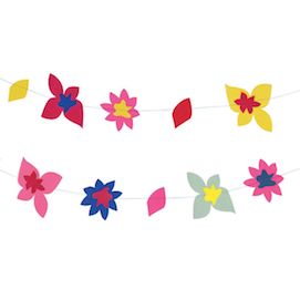 Floral  - party garland